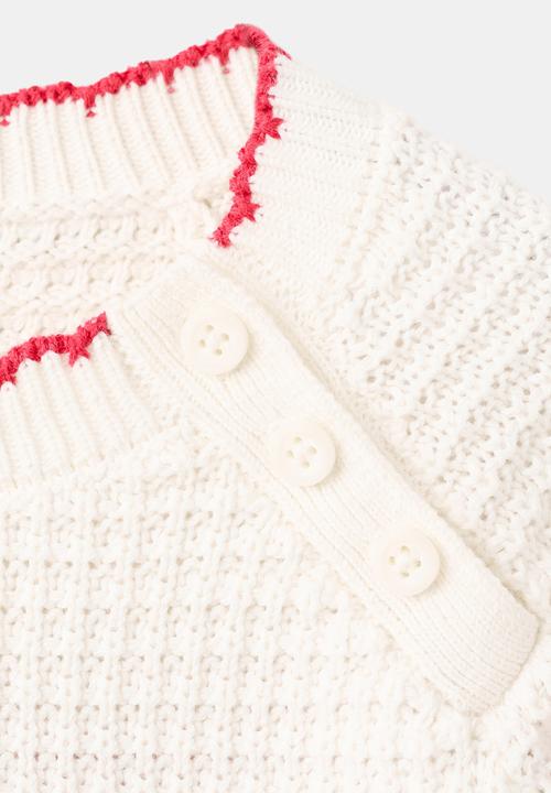 MANGO - Sweater MARI - Red