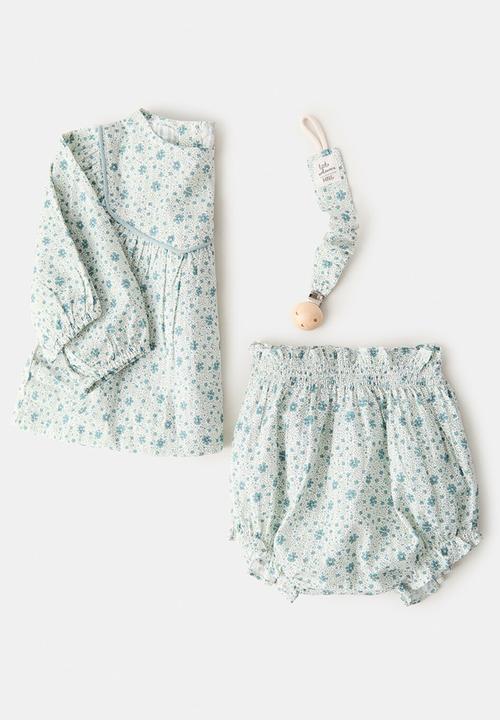 MANGO - Dress GARDEN - Green