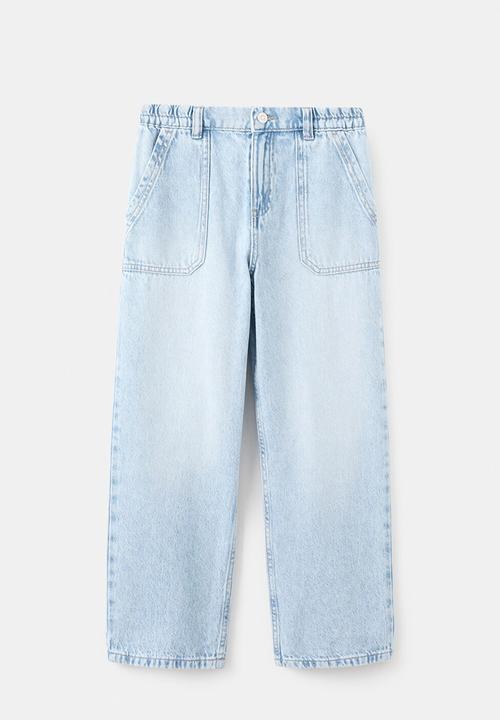 MANGO - Jeans UTILITY - Open Blue