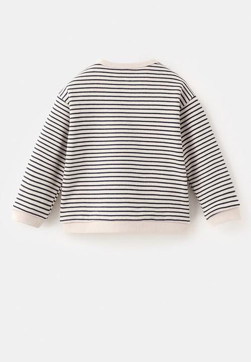 MANGO - Sweatshirt Marines - Light Beige.