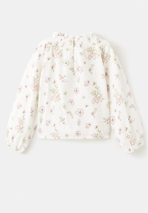 MANGO - Blouse VERA - White