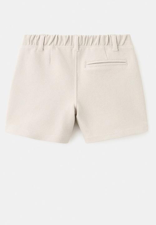 MANGO - Bermudas SARRIAB - Light Pastel Brown