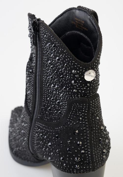 SISSY BOY - Christina Gem Ankle Boot - Black