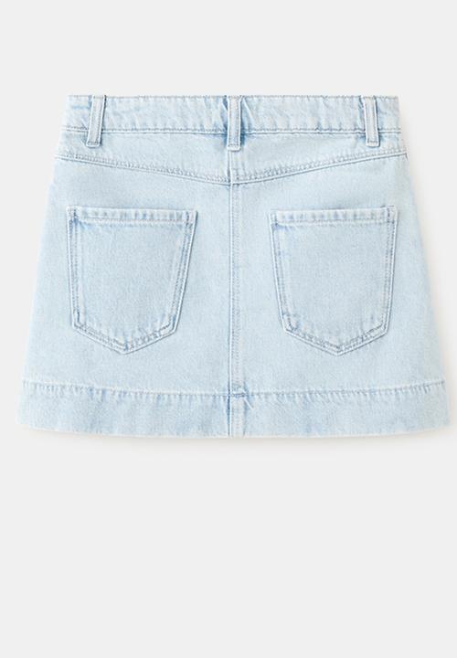 MANGO - Skirt GRETA - Open Blue