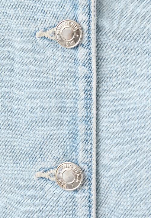 MANGO - Skirt GRETA - Open Blue