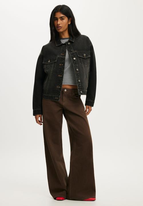 Cotton On - Original Denim Jacket - Undone Black