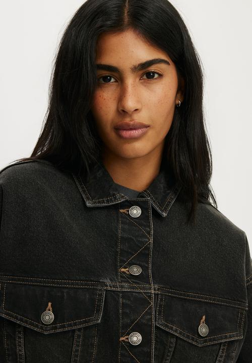 Cotton On - Original Denim Jacket - Undone Black