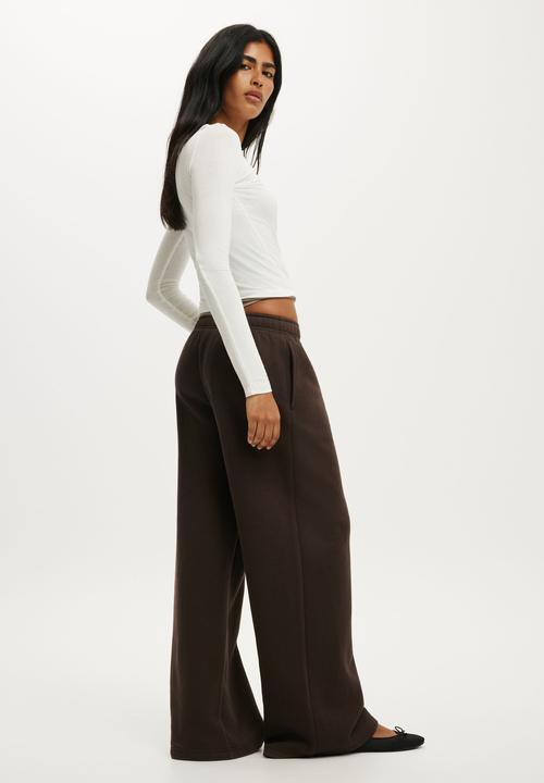 Cotton On - Baggy Sweatpant - Dark Oak