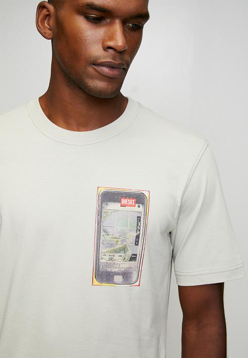 Diesel  - T-ADJUST-V1 T-Shirt - Grey