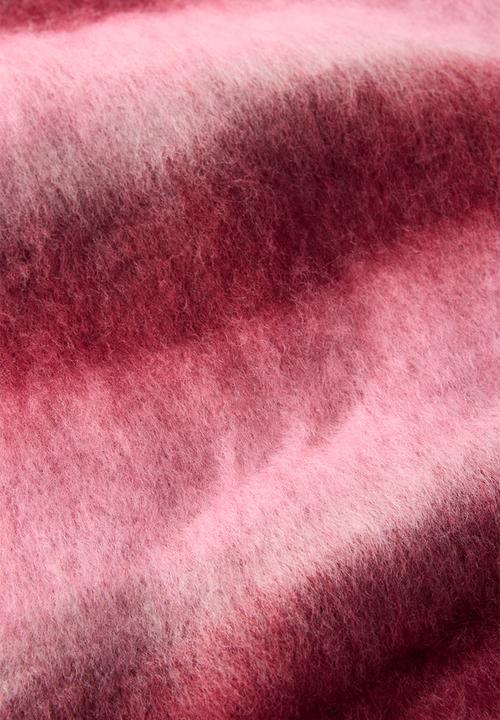 Rubi - Tassel scarf - cherrywood stripe