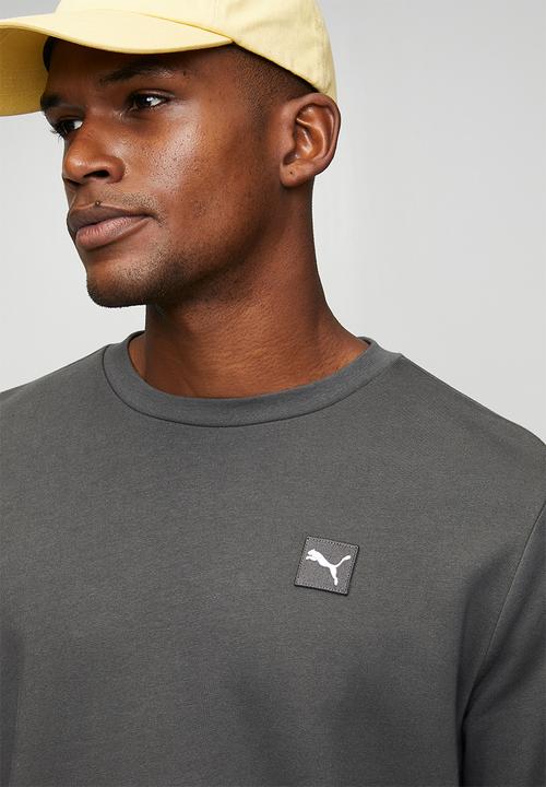 PUMA - ESS ELEVATED Crew TR M - Dusky Gray
