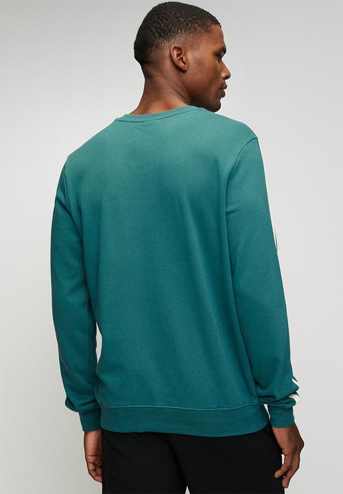 PUMA - ESS ELEVATED Crew TR M - Emerald Ice Teal