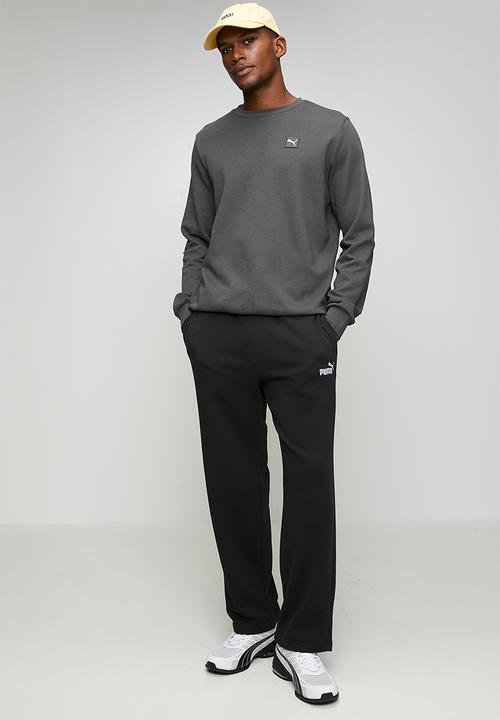 PUMA - ESS No.1 Logo Relaxed Pants TR op - Black
