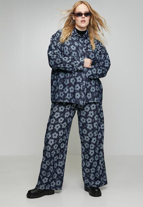 Me&B - Plus Denim Shacket - Daisy