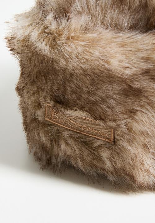 Ben Sherman - Cossack Faux Fur Hat - Tan