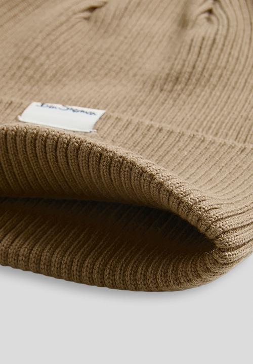 Ben Sherman - Targy Rib Beanie - Cornstalk