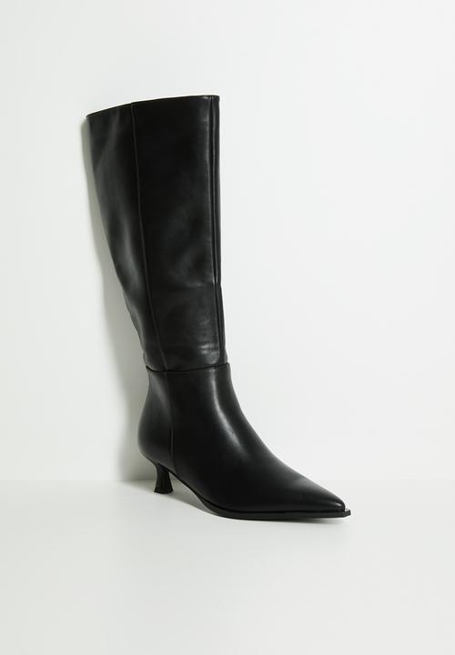 Raid London - Soho knee length boot - black 