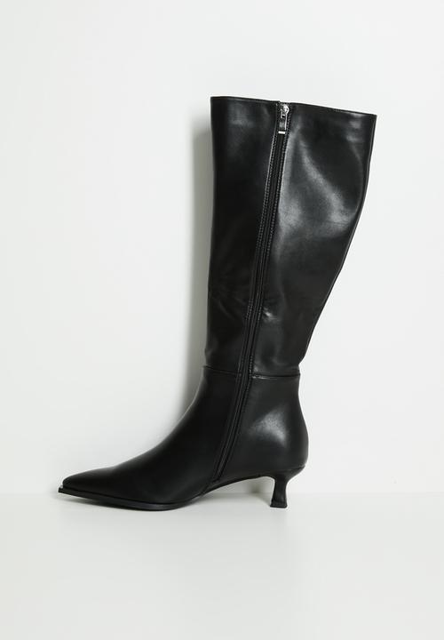 Raid London - Soho knee length boot - black 