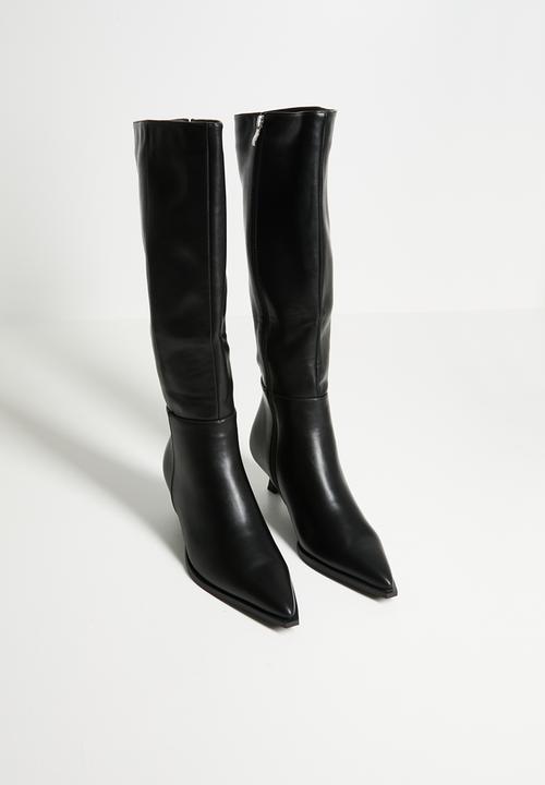 Raid London - Soho knee length boot - black 