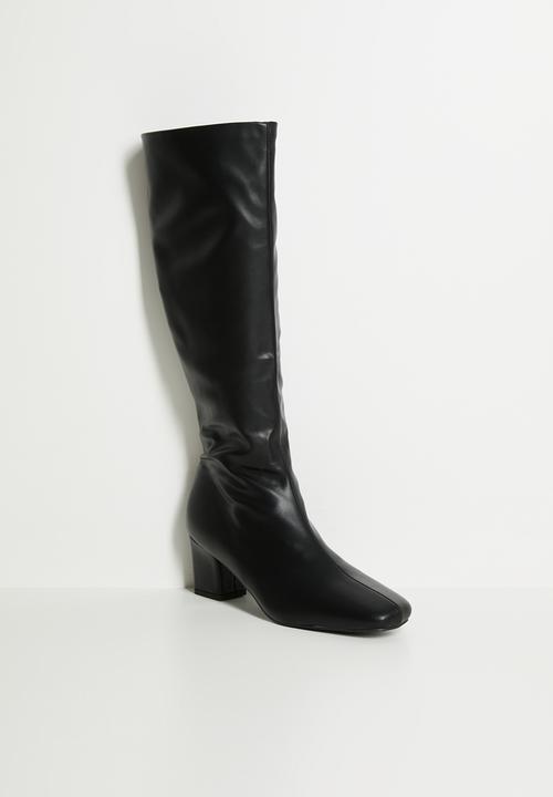 Raid London - Peyton knee length boot - black 