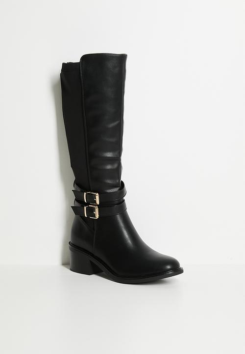 Madison® - Onyx knee length boot - black