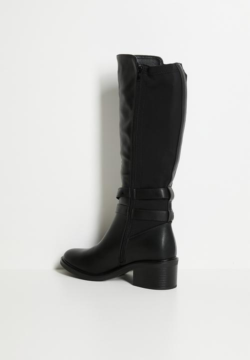 Madison® - Onyx knee length boot - black