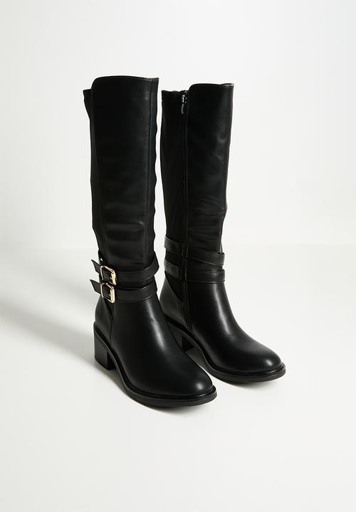 Madison® - Onyx knee length boot - black