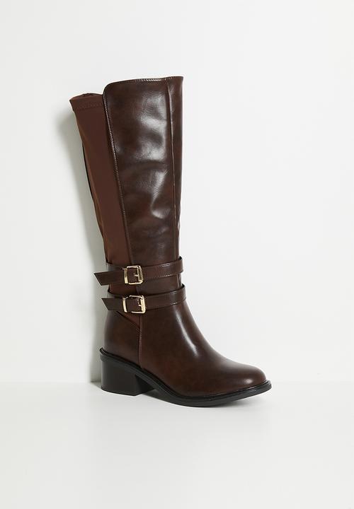 Madison® - Onyx knee length boot - chocolate