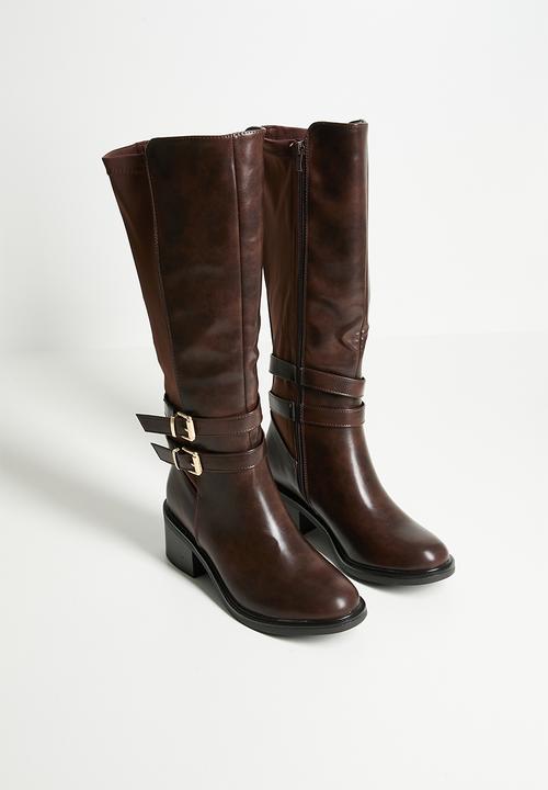 Madison® - Onyx knee length boot - chocolate
