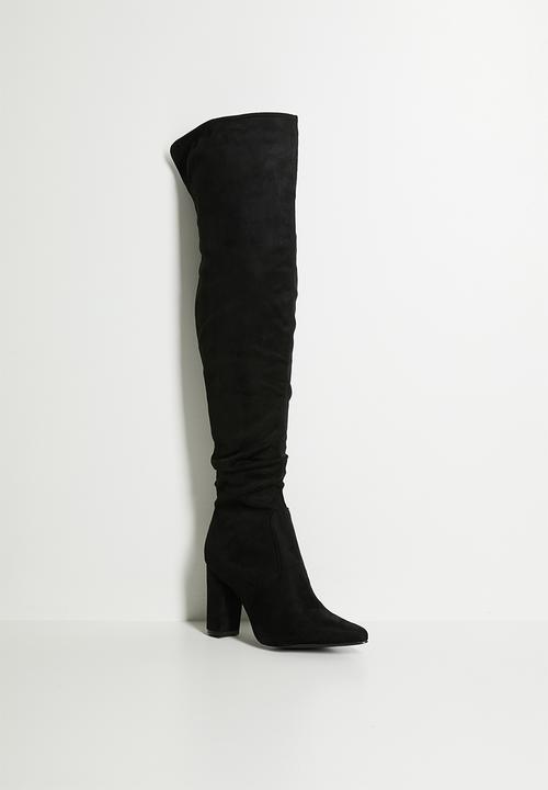 Madison® - Portia 3 over the knee boot - black