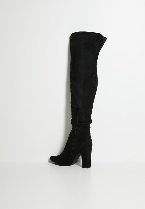 Madison® - Portia 3 over the knee boot - black