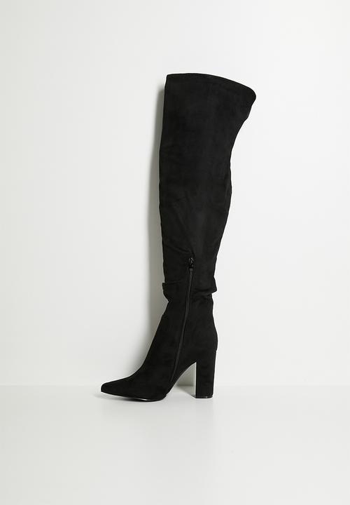 Madison® - Portia 3 over the knee boot - black