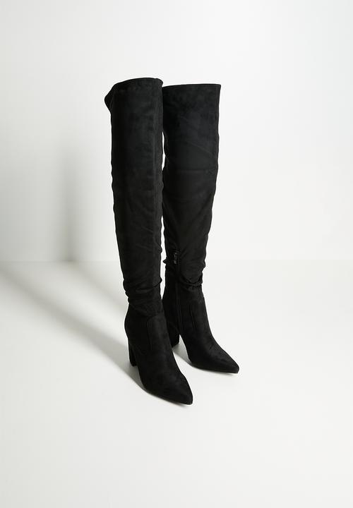 Madison® - Portia 3 over the knee boot - black