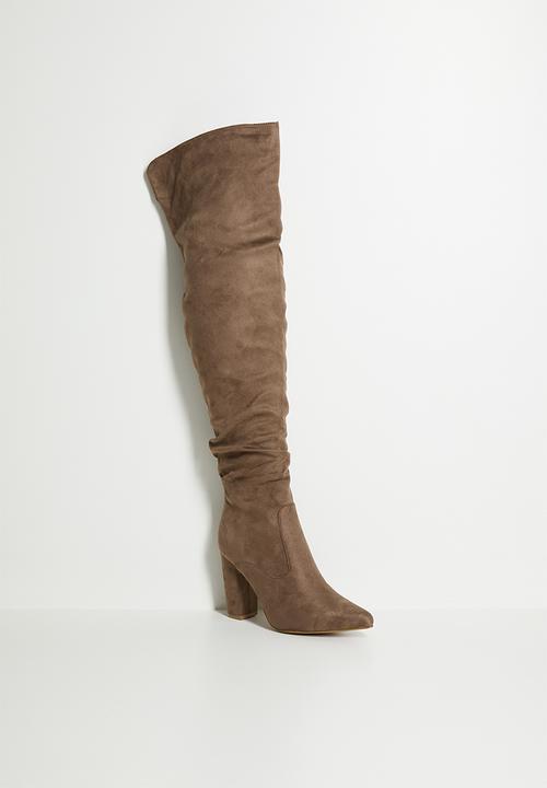 Madison® - Portia 3 over the knee boot - taupe