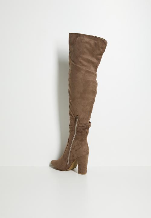 Madison® - Portia 3 over the knee boot - taupe