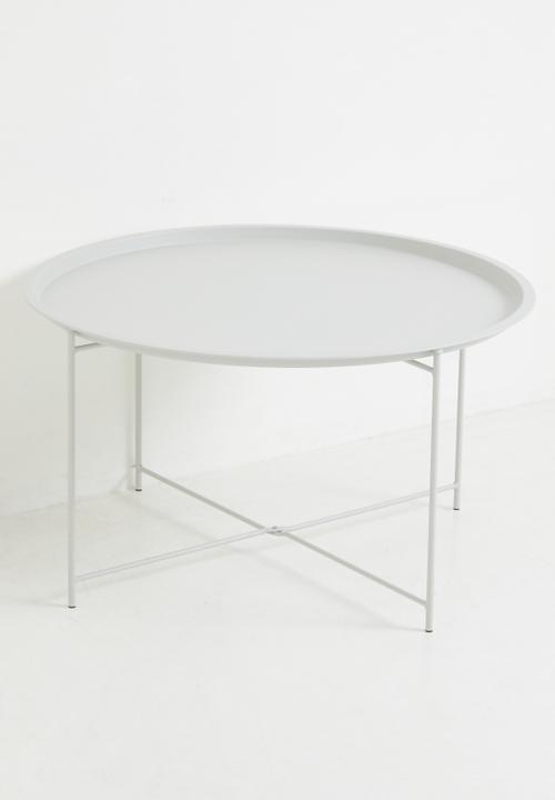 Patio Tray Table - Grey