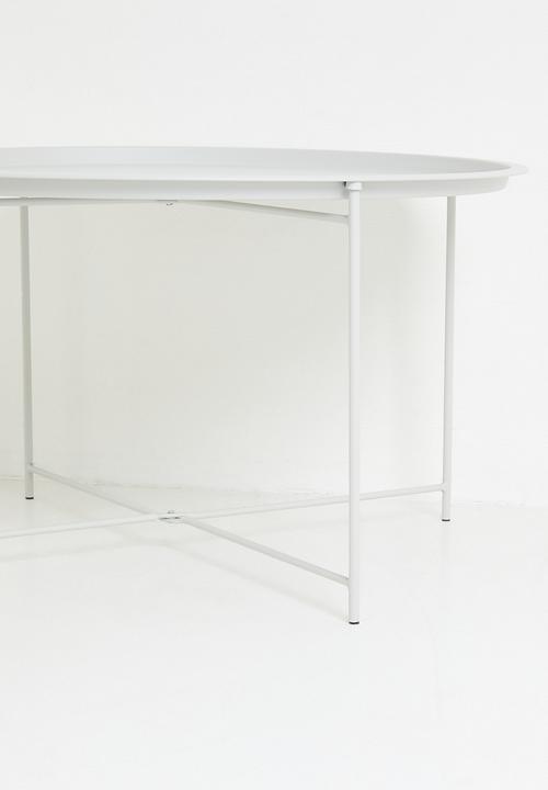 H&S - Patio Tray Table - Grey