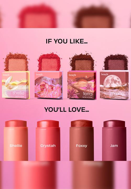 Benefit Cosmetics - Juice Stick Cream Blush - Jam