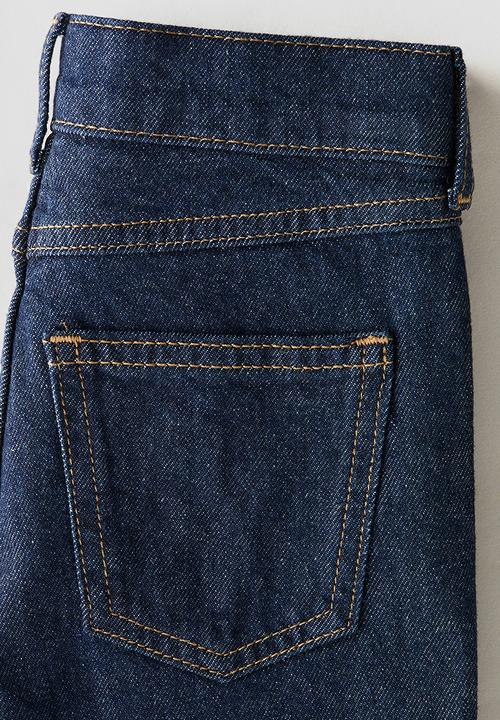 H&M - Slim fit lined jeans - denim blue