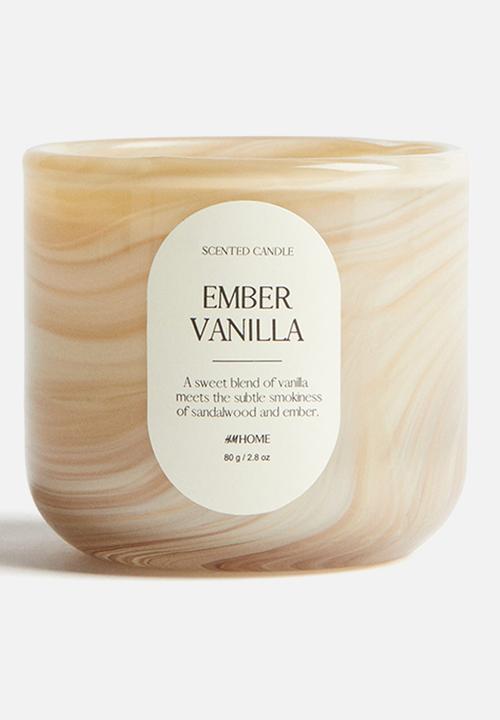 H&M - Scented candle in glass holder - ember vanilla 