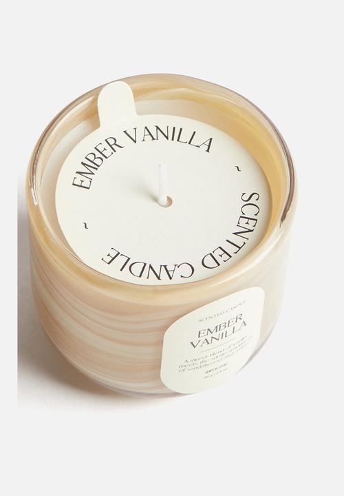 H&M - Scented candle in glass holder - ember vanilla 