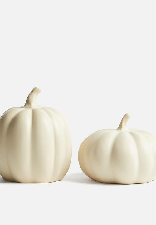 Stoneware decoration - cream