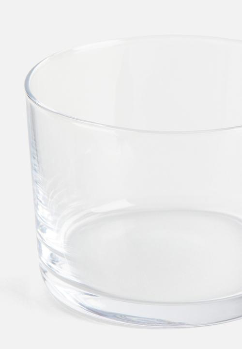 Low tumbler - transparent