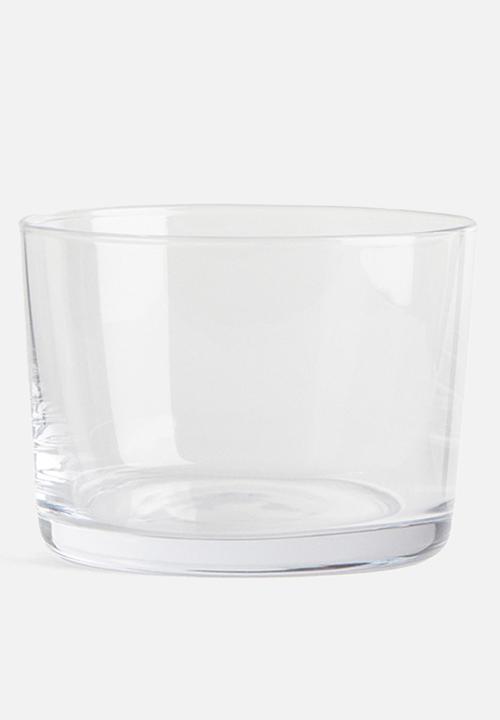 H&M - Low tumbler - transparent