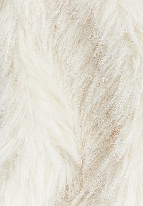 H&M - Fluffy gilet - light beige