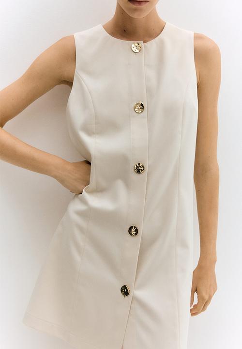 H&M - Shift dress - cream