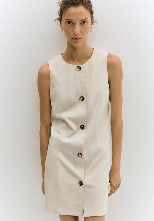 H&M - Shift dress - cream