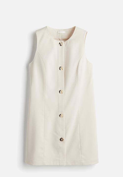 H&M - Shift dress - cream