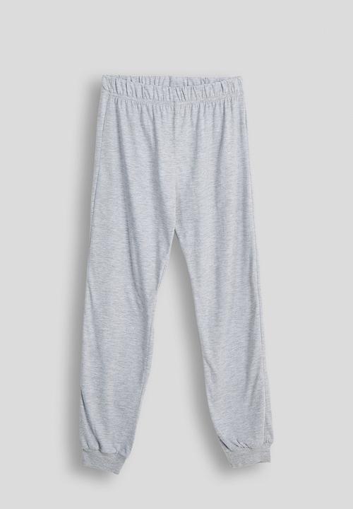 Pop Candy - Slogan pj set - midnight blue/grey
