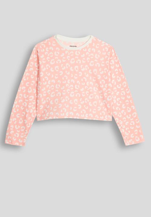 Pop Candy - Animal print pj set - pink